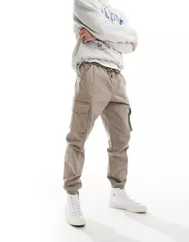 Брюки карго цвета светлого камня River Island
