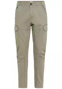 Брюки-карго цвета верблюжьего цвета с боковыми карманами и эластичной тканью Camel Active, хаки