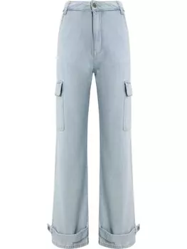 Брюки-карго DEF, цвет denim iceblue