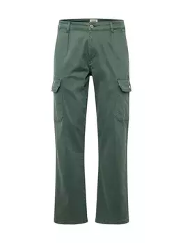 Брюки-карго Denim Project Regular Cargo Pants, зеленый
