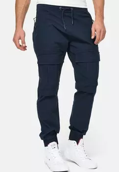 Брюки карго DENNIS INDICODE JEANS, цвет navy