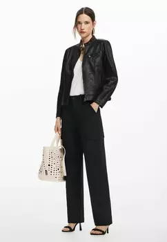 Брюки карго Desigual, черный