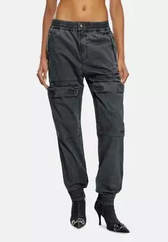 Брюки карго Diesel, черный