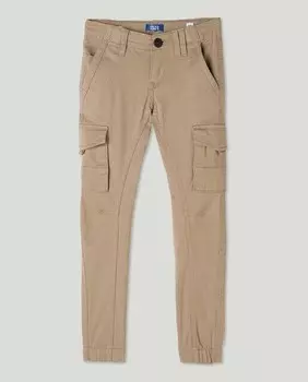 Брюки-карго для мальчика Jack & Jones, бежевый