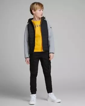 Брюки карго для мальчика jack & jones Jack & Jones, черный
