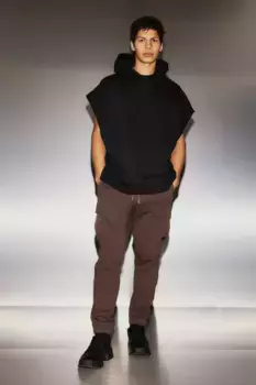 Брюки-карго drymove из хлопка H&M, коричневый
