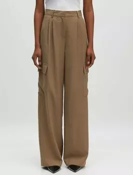 Брюки карго EDITED, коричневый