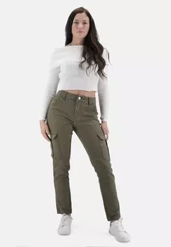 Брюки карго Elara, хаки