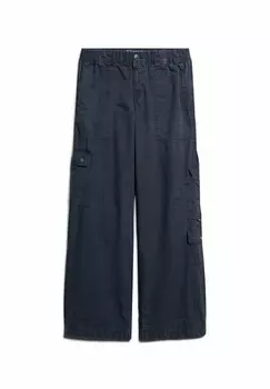 Брюки карго EMBROIDERED Superdry, синий