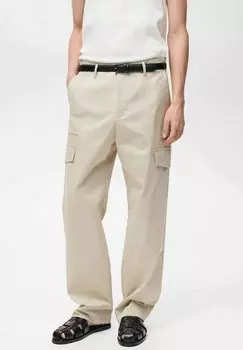 Брюки карго ENDINO Mango, светло-желтый