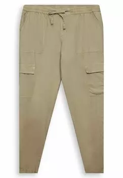 Брюки карго Esprit, зеленый
