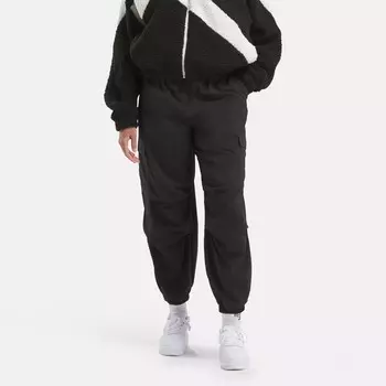 Брюки-карго Essentials Гардероба Reebok, черный