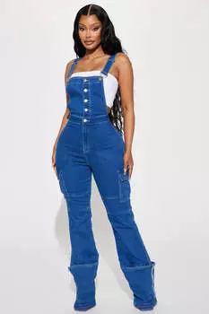 Брюки карго Fashion Nova AD12, синий