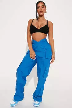 Брюки карго Fashion Nova AP6405, синий