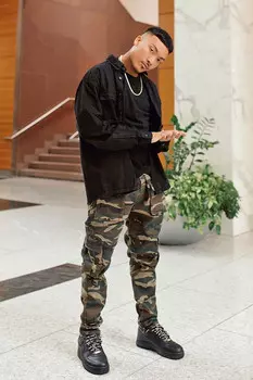 Брюки карго Fashion Nova KCCARGO, камуфляж