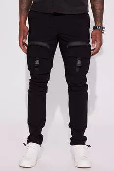 Брюки карго Fashion Nova SS23B721, черный