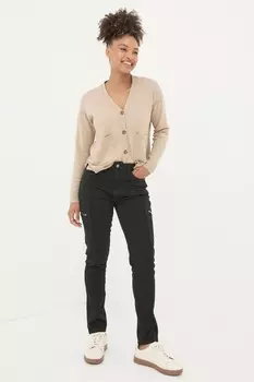 Брюки карго Fatface Fat Face, черный