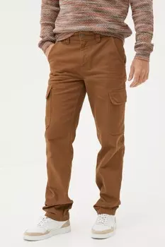 Брюки карго Fatface из парусины Fat Face, коричневый