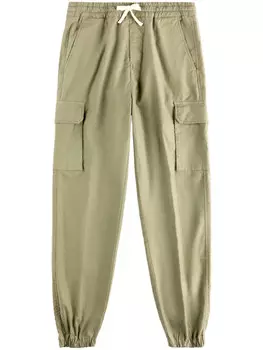 Брюки-карго Fay, зеленый