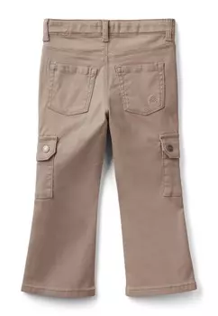 Брюки-карго FLARED United Colors of Benetton, бежевый