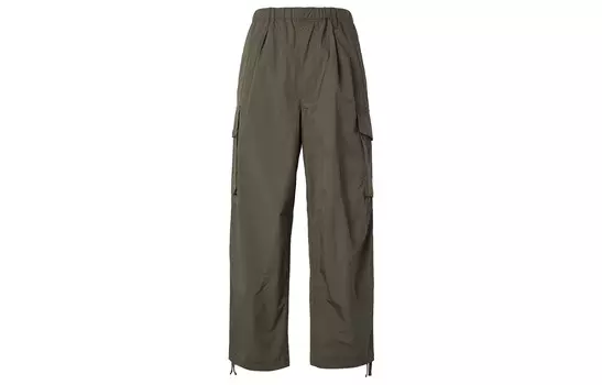 Брюки-карго FW23 U Series унисекс оливкового цвета Uniqlo, оливковый