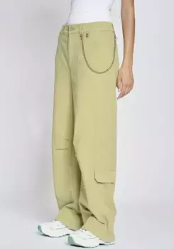 Брюки-карго GANG "94TESSA", зеленый