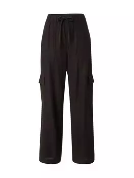 Брюки-карго GAP Loose fit Cargo Pants, черный