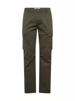 Брюки-карго GARCIA Regular Cargo Pants, темно-зеленый