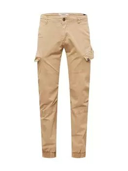 Брюки-карго GARCIA Slim fit Cargo Pants, светло-коричневый
