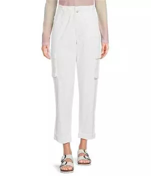 Брюки-карго GB Paperbag, белый