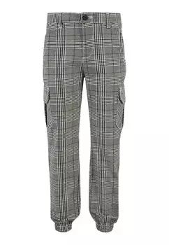 Брюки-карго GLENCHECK JOG Urban Classics, черный