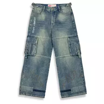 Брюки карго Grimey Baggy, синий