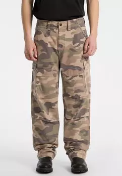Брюки карго Guess, цвет Camouflage