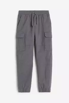 Брюки-Карго H&M, серый