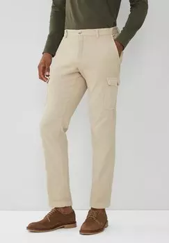 Брюки-карго Hackett London, бежевый