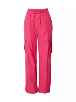 Брюки-карго Harper & Yve Loose fit Cargo Pants, цвет magenta