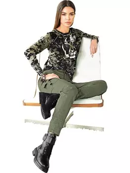 Брюки-карго Heine, хаки