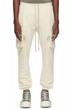 Брюки-карго Hollywood Mastodon Off-White Rick Owens