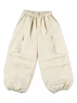 Брюки карго Il Gufo с кулиской, нейтральный