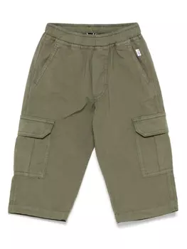 Брюки карго Il Gufo, зеленый
