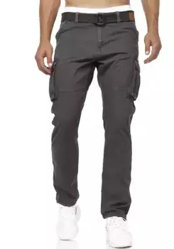 Брюки-карго Indicode "INWilliam", цвет Raven