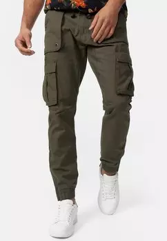 Брюки-карго INDICODE JEANS, цвет army