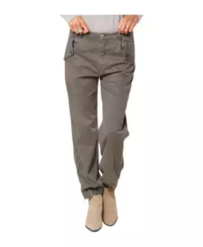 Брюки Карго из эластичного атласа с пышной посадкой Mason'S, серый