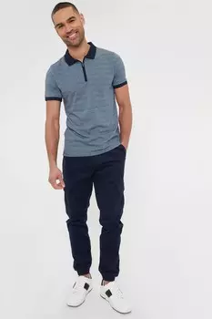 Брюки-Карго из эластичного хлопка в стиле джоггер Threadbare, синий