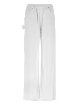 Брюки-карго из лиоцелла Nude, белый