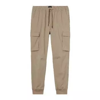 Брюки-карго из нейлона H&amp;M Nylon Cargo Joggers, бежевый