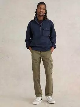 Брюки-карго из органического хлопка kegworth White Stuff, хаки