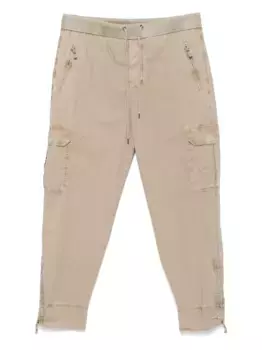 Брюки-карго из парашютного поплина James Perse, коричневый