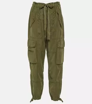 Брюки-карго из парусины Polo Ralph Lauren, зеленый