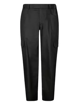 Брюки карго из поплина GR10K, черный